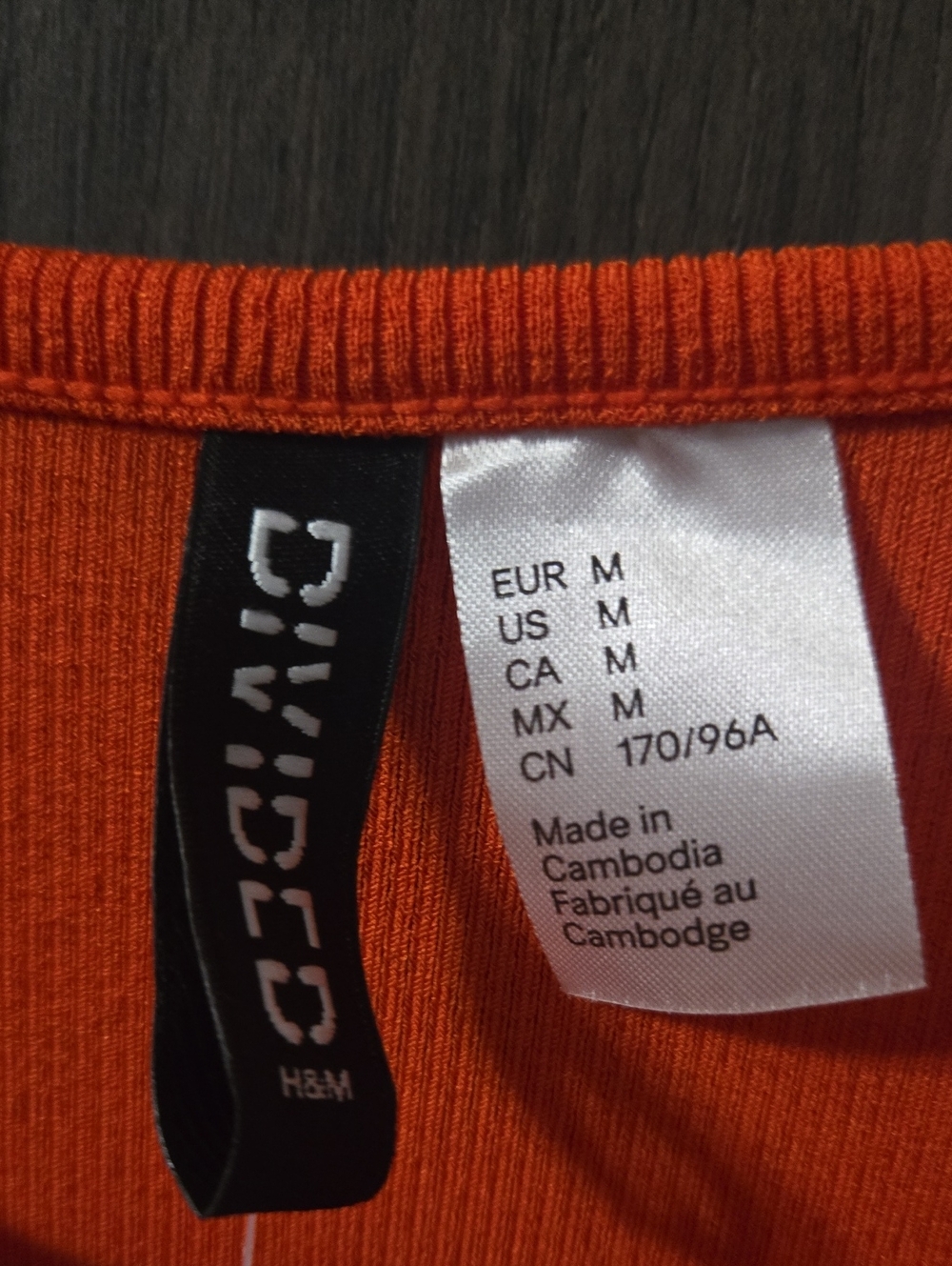 Divided Orange Ruched Side Mini Dress - Picture 2 of 6